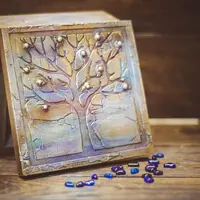 Декупаж: Шкатулка и Панно