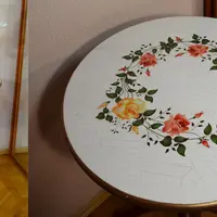 Декор мебели. Столик. Многослойное вживление