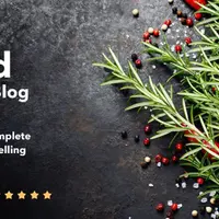 Neptune - Шаблон для рецептов и кулинарных блоггеров