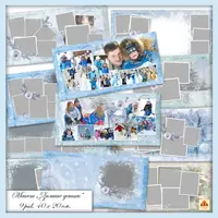 Зимняя фотокнига