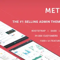 Metronic - креативная админ панель