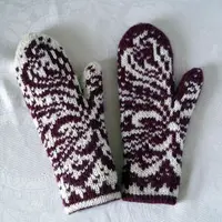 Коллекция мастер-классов по вязанию жаккардовых варежек