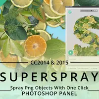 Создание красочной спрей-заливки в Photoshop