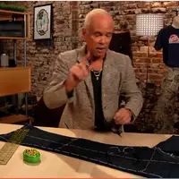 Снятие выкройки с джинсов вашей любимой посадки