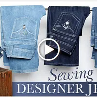 Шьем дизайнерские джинсы