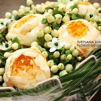 Классический свадебный букет