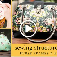 Шьем сумки и кошельки с рамкой
