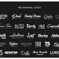 400 минималистичных логотипов