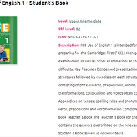 FCE Use of English 1