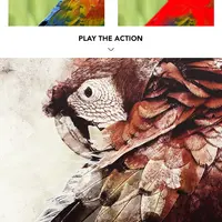 Анимированный экшен Watercolor and Ink Effect