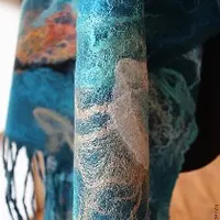 Палантин-паутинка