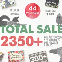 Тотальная распродажа графики: 2350 элементов