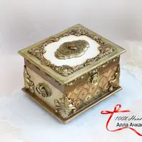 Шкатулка "Золотое барокко"