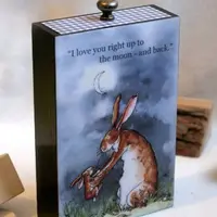 Шкатулка-пенал "До самой луны" и кувшин "Дикий шиповник"