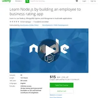 Изучи Node.js создавая приложение для оценки работниками их компаний