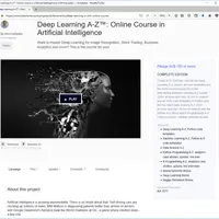 Deep Learning A-Z: Online Course in Artificial Intelligence