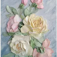 Объемные розочки