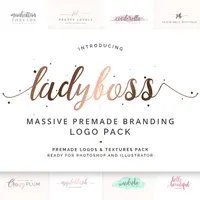 Ladyboss Logo Pack
