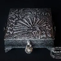 Имитация многоуровневой чеканки и фактурной каменной поверхности