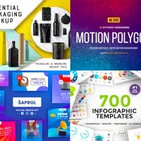 Универсальный набор современного дизайна