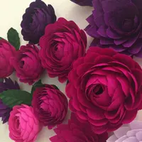 Бумажный декор: цветы