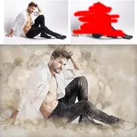 Retro Illustrations Photoshop Action