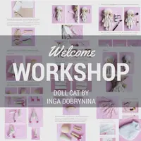 Мастер-класс по пошиву куколки-кошечки