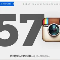 57 ярких шаблонов и баннеров для Instagram