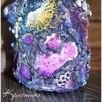 Многослойный декор стекла