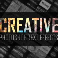 Креативные текстовые эффекты для Photoshop