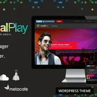 SocialPlay - шаблон для видеотеки на WordPress
