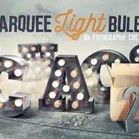 Marquee Light Bulbs 2 – инструментарий в стиле 3D
