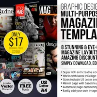 8 Professional Graphic Design - 8 шаблонов графического дизайна