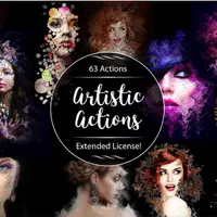 Художественные экшены для Photoshop - Artistic Actions Toolkit