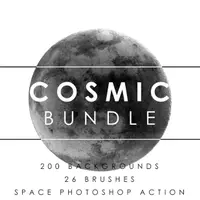 Космический набор для Photoshop - Cosmic Bundle