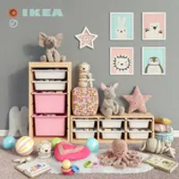 Сборник 3d моделей. Детская 3