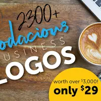 2300+ Премиальных логотипов: Bodacious Business Logo Bundle