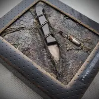 Папка для хранения монет и банкнот. Дизайн "Нож"