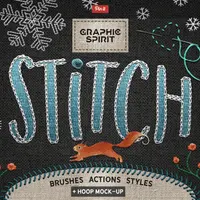 Ps STITCH: Brushes, Actions, Styles