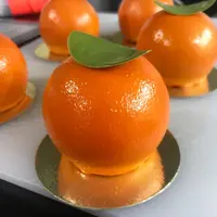 Муссовое пирожное: Мандарин