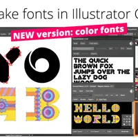 Создание шрифтов в Adobe Illustrator с помощью Fontself