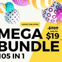 Mega Bundle of Bundles: Кисти, экшены, шрифты, паттерны и иконки для Photoshop