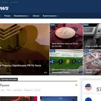 Автонаполняемый финансово новостной сайт - Market News