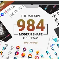 Более 1200 лого и объектов