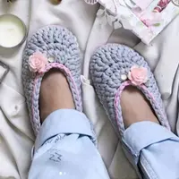 Вяжем тапочки