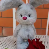 Вязаные игрушки: Зайка, Ми, Котик Басик и Лили