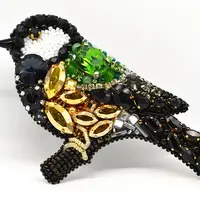 Брошь Птичка