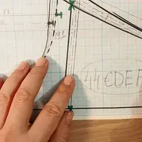 Градация лекал бюстгальтера