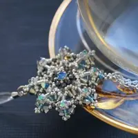 Плетеный элемент "Снежинка"