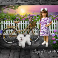 Летние фотоколлажи – Гортензии 4